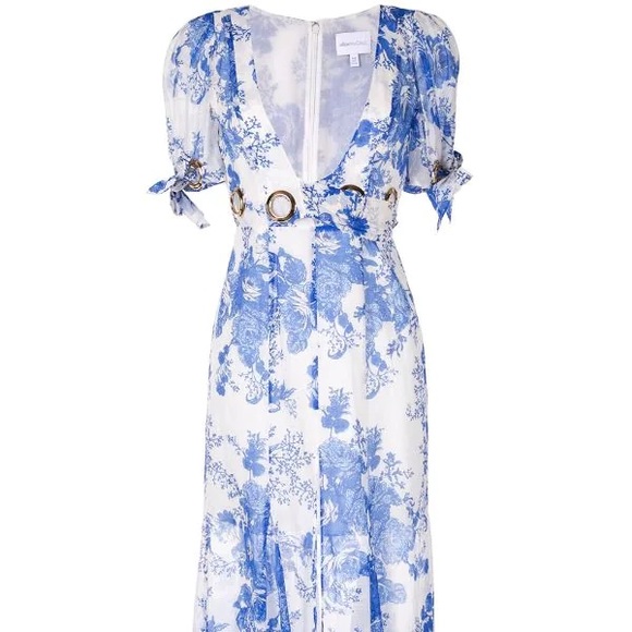 Alice McCall Only Everything Midi Dress Blue - Picture 5 of 5